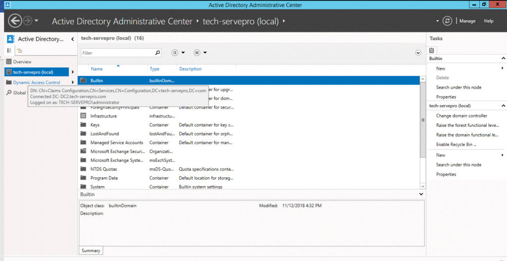 How to enable Recycle Bin in Active Directory | Sutaantra